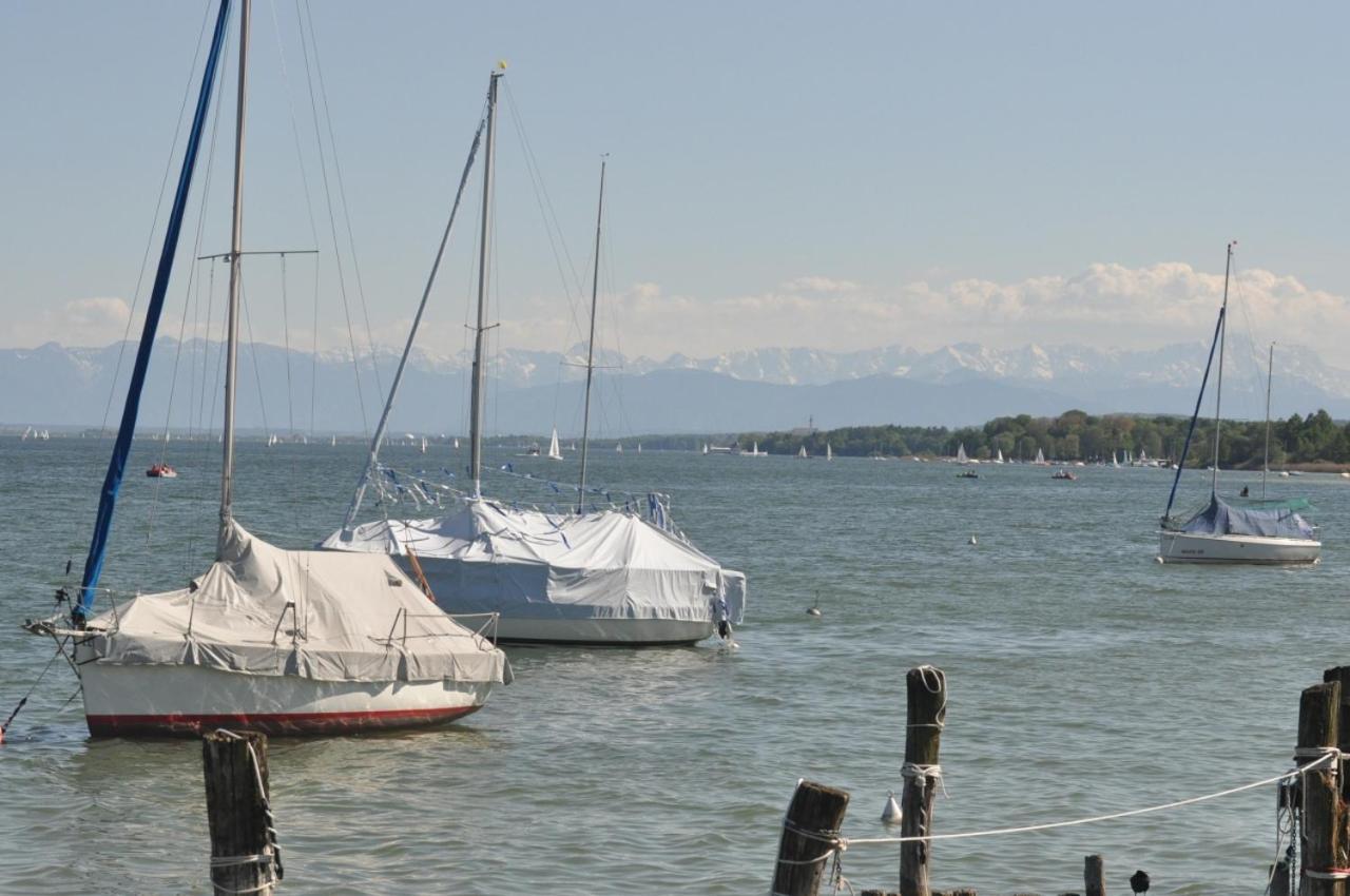Ferienwohnung Meding Am See Schondorf am Ammersee Exteriör bild